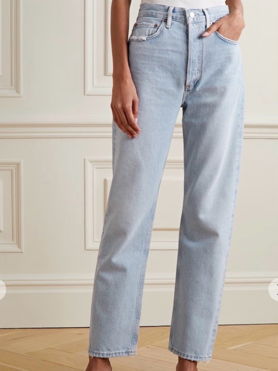 Agolde Denim - Agolde 90’s Pinch Waist High Rise Straight Jean